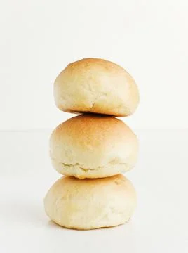 Milk yeast bread Stock Photos