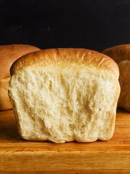 Milk yeast bread Stock Photos