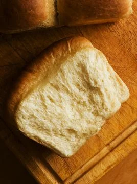 Milk yeast bread Stock Photos