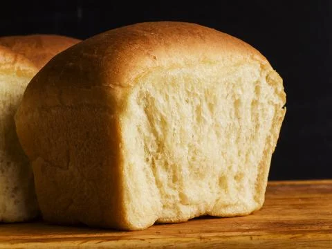 Milk yeast bread Foto stock
