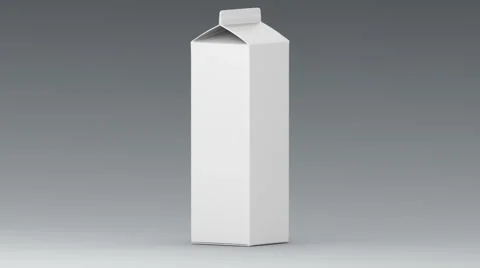 Milkbox. Looping. Alpha channel. Stock Footage 67571208