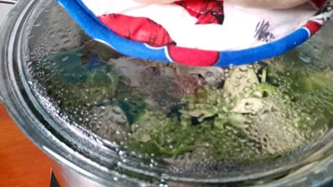 Milkfish in a Vinegar Soup While Simmering Stock Footage 236773783