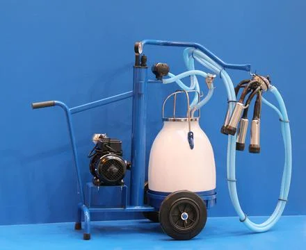 Milking Machine. Stock Photos
