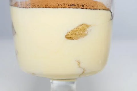 Milkshake with cinnamon in glasses. Stock Photos