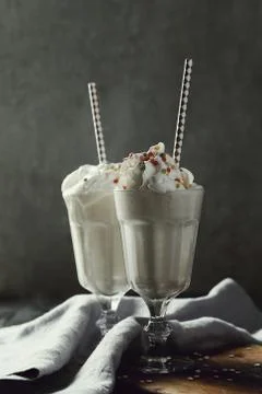 Milkshake Stock Photos