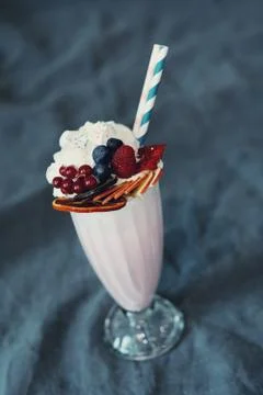 Milkshake Stock Photos