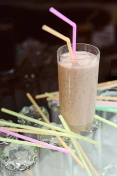 Milkshake Stock Photos