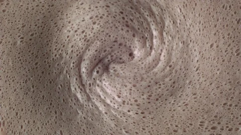  milkshake Turning Stock Footage 81803854