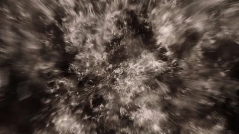 Milky Smoke Long Transitional Effect Stock Footage 112582899