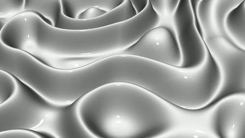 Milky Waves, Background, 3D Render, Reflection, Exclusive Stock Footage 269064309