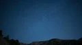 Milky Way Above Alpine Mountain Peaks Time Lapse Stars Tilt Up 4k or 4k+ Resolution