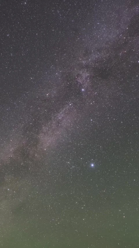 Milky Way and Meteor Shower Timelapse in Desert Night Sky Vídeo Stock 345367140