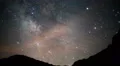 Milky Way Aquarids Meteor Shower Canyon 02 Time Lapse 4K 4k or 4k+ Resolution