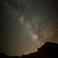 Milky Way Aquarids Meteor Shower Canyon 08 Time Lapse 4K 4k or 4k+ Resolution