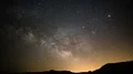 Milky Way Aquarids Meteor Shower Canyon Time Lapse 4k or 4k+ Resolution