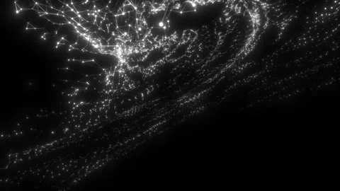 Milky Way. Digital background. Seamless loop. Stock Footage 101884248