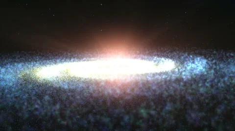 Milky Way Galaxy, 3D graphics 4k (1) 库存影片 49072026