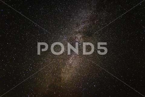Milky Way Galaxy Astrophotography Stock Photos