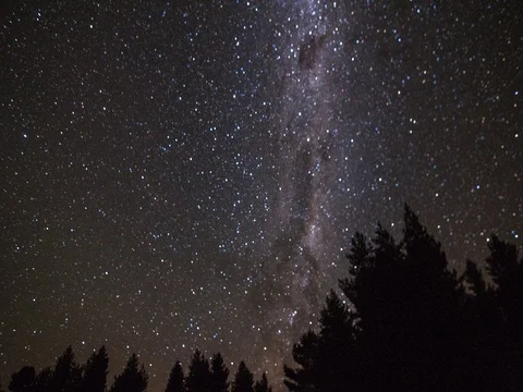 Milky Way Galaxy Stock Footage