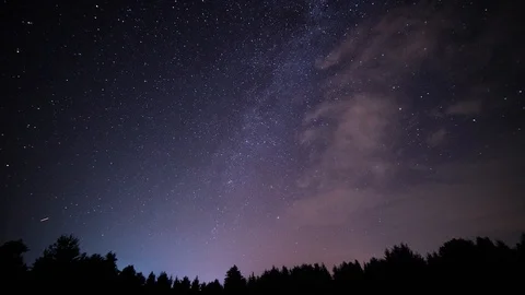 Milky Way Galaxy Stock Footage 93445936