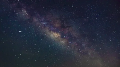 Milky way galaxy  Stock Footage 233793080