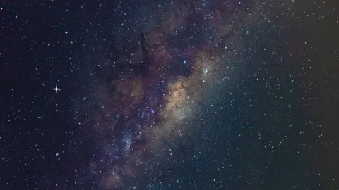 Milky way galaxy  Stock Footage 233793175