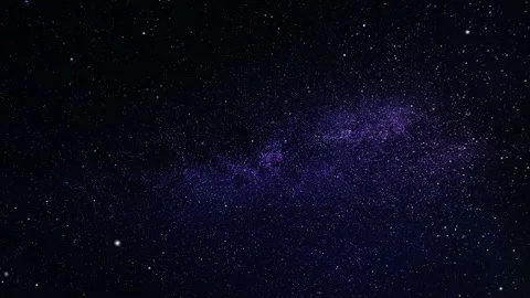 Milky Way Galaxy From Outer Space 動画素材 208760763