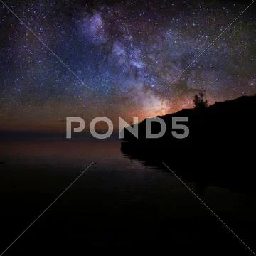 Milky Way Galaxy Stock Photos
