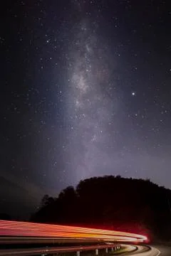 Milky way galaxy Stock Photos