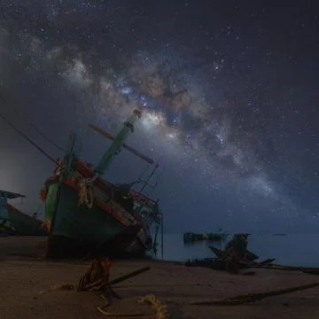 Milky Way Galaxy Stock Photos