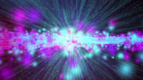 Milky Way Galaxy with Rays Stock Footage 249712956