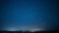 Milky Way Galaxy in Spring Sky Time Lapse Stars and Meteors 4k or 4k+ Resolution