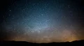 Milky Way Galaxy in Spring Sky Time Lapse Stars and Meteors 4k or 4k+ Resolution