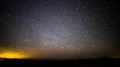 Milky Way Galaxy Spring Sky Time Lapse of Stars and Meteors 4k or 4k+ Resolution