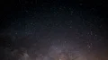 Milky Way Galaxy Spring Sky 58 Time Lapse Stars and Meteors 4k or 4k+ Resolution