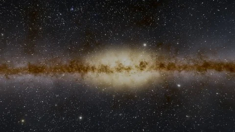 Milky Way Interstellar Hyperspace Slow Stock Footage 84955558