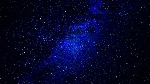 Milky way, night sky - flight through the stars - space background Stock Footage 146747414