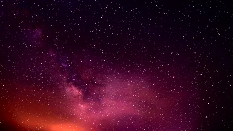 Milky way, night sky - flight through the stars - space background Stock Footage 146776301