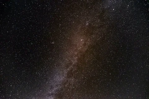 Milky way on night sky Video stock 81626488