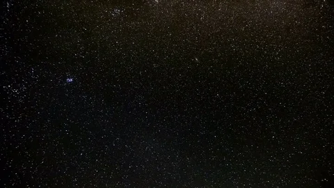 Milky way on night sky Video stock 83619477