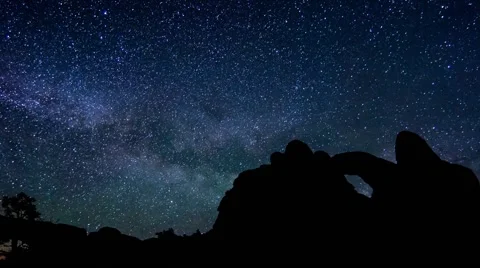 Milky Way Pan Timelapse Stock Footage 50648285