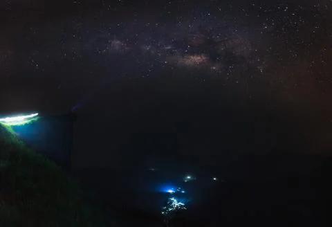 Milky way Stock Photos