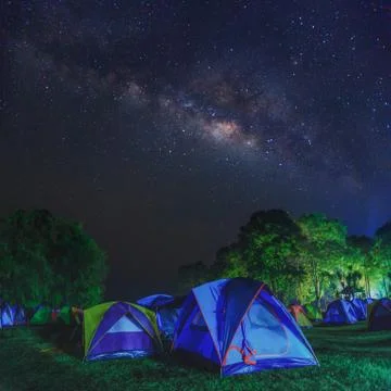 Milky way Stock Photos