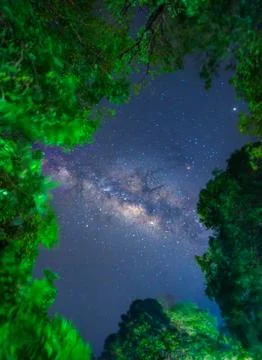 Milky way Stock Photos
