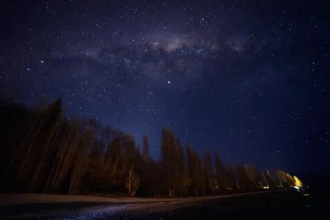 Milky Way 库存照片