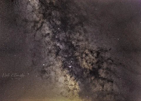 Milky way  Stock Photos