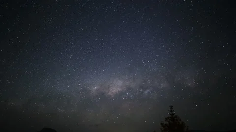 Milky Way Setting Stock Footage 51484728
