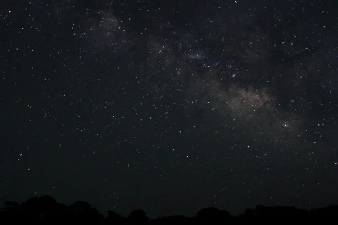 Milky Way Time Lapse Stock Footage 699149