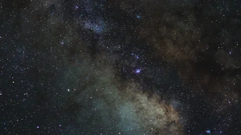 Milky way time lapse. Stock Footage 43643330
