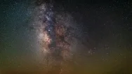 Milky Way Time Lapse Stock Footage